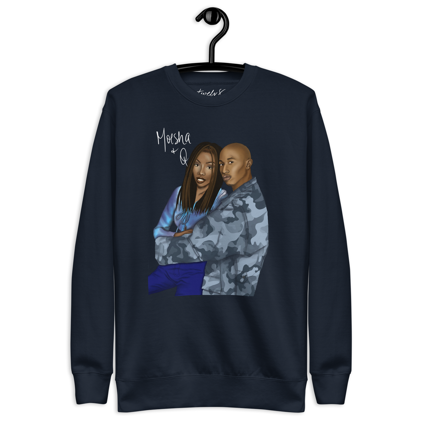 90's Love • Moesha & Q Sweatshirt