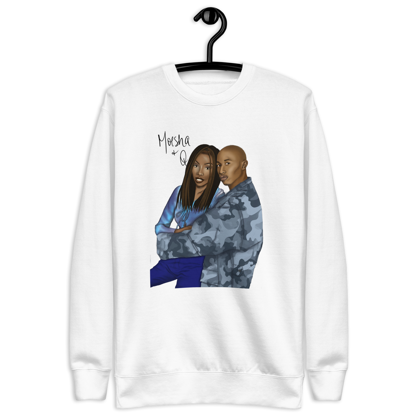 90's Love • Moesha & Q Sweatshirt